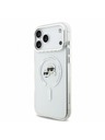 Karl Lagerfeld Karl Lagerfeld IML K&CH Heads Metal Frame MagSafe Hátlap iPhone 18 Pro Max White