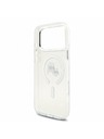 Karl Lagerfeld Karl Lagerfeld IML K&CH Heads Metal Frame MagSafe Hátlap iPhone 18 Pro Max White