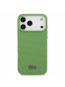 Lacoste Lacoste PVC Iconic Petit Pique Metal Logo MagSafe Hátlap iPhone 18 Pro Max Estragon