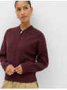 Marks & Spencer Kötött bomber kardigan cipzárral Marks & Spencer piros