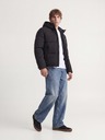 Jack & Jones JJGALAXY férfi téli steppelt dzseki black
