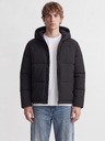 Jack & Jones JJGALAXY férfi téli steppelt dzseki black
