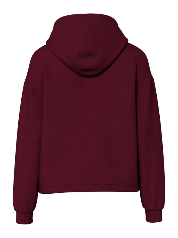 Pieces CHILLI hoodie piros