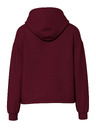 Pieces CHILLI hoodie piros