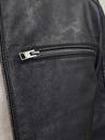Jack & Jones JJEDYLAN férfi fekete bőr kabát