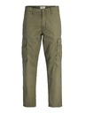 Jack & Jones Férfi cargo nadrág olive night