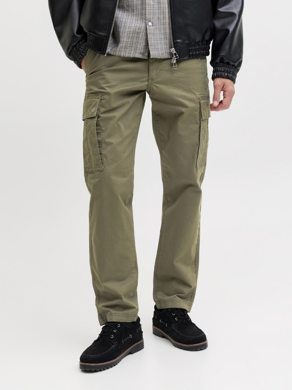 Jack & Jones Férfi cargo nadrág olive night