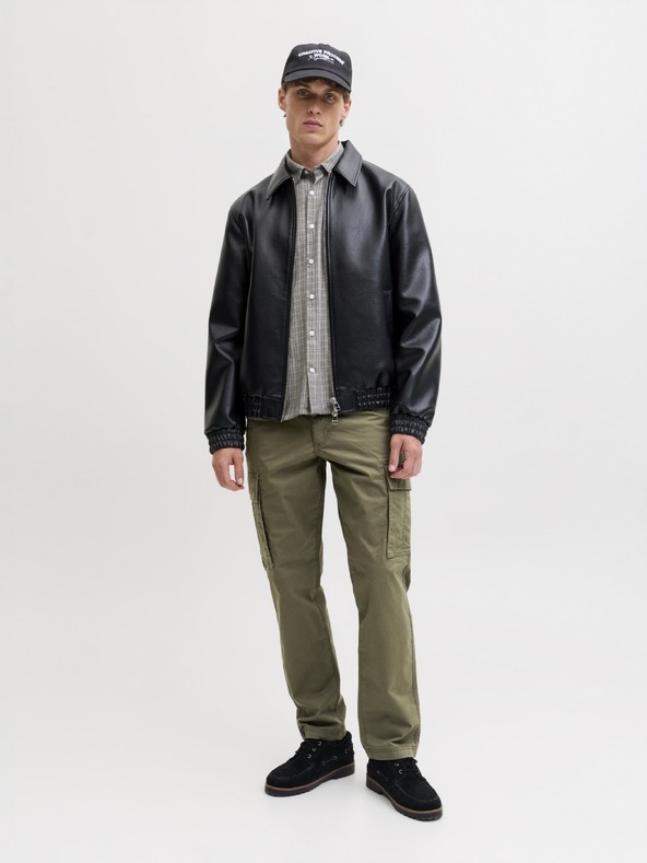 Jack & Jones Férfi cargo nadrág olive night
