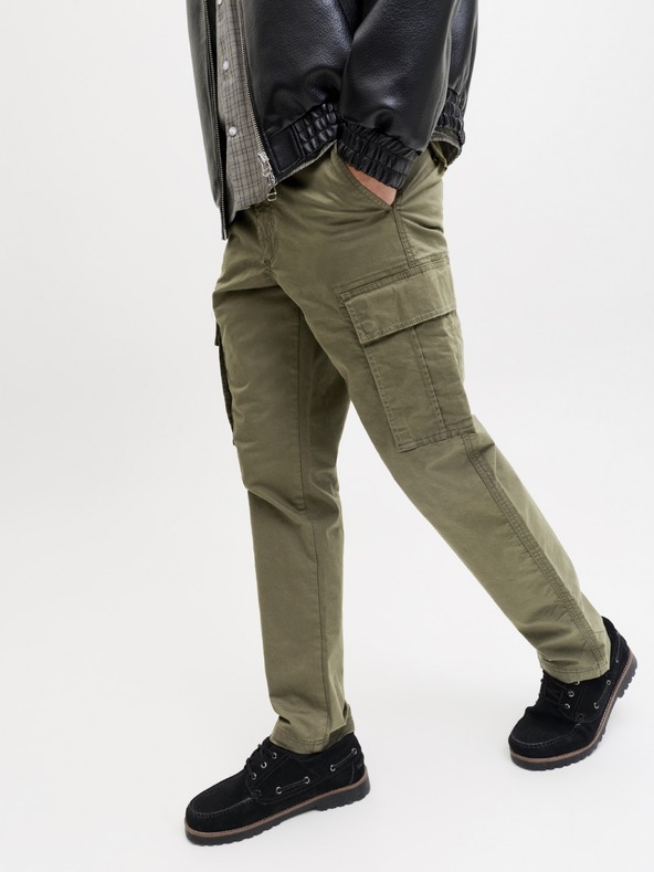 Jack & Jones Férfi cargo nadrág olive night