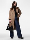 Pieces SCARLETT barna női trench kabát
