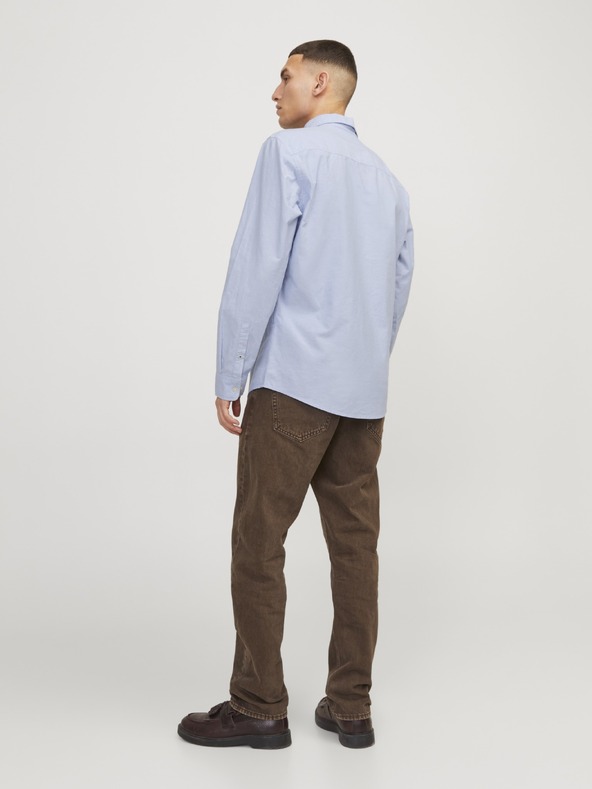Jack & Jones Férfi Oxford ing JJEoxford cashmere blue