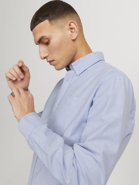 Jack & Jones Férfi Oxford ing JJEoxford cashmere blue
