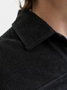 Jack & Jones Fekete kordbársony ing