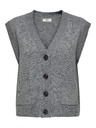 Jacqueline de Yong Ujjatlan kardigan SUPER grey melange