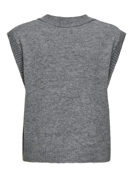 Jacqueline de Yong Ujjatlan kardigan SUPER grey melange