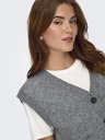 Jacqueline de Yong Ujjatlan kardigan SUPER grey melange