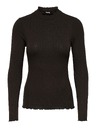 Jacqueline de Yong Hosszú ujjú felső FRANSISKA black coffee