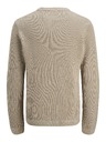 Jack & Jones Férfi kötött pulóver moonbeam