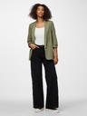 Pieces Zöld blazer 3/4-es ujjal