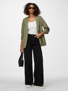 Pieces Zöld blazer 3/4-es ujjal