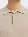 SELECTED Férfi SELECTED póló beige