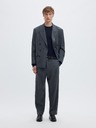 SELECTED Férfi merino pulóver navy blazer