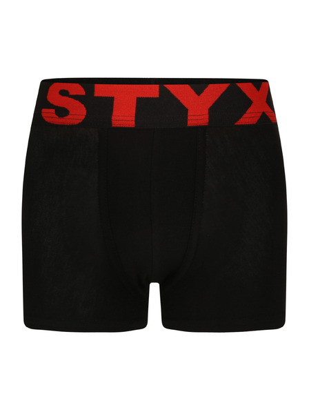 Styx Gyerek boxer Styx sportgumi fekete