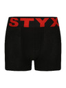 Styx Gyerek boxer Styx sportgumi fekete