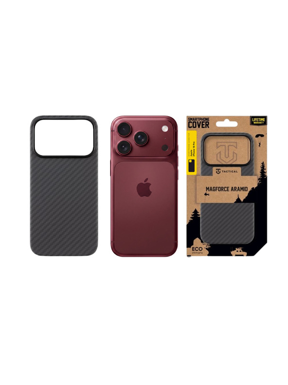 Tactical Tactical MagForce Aramid Tok Apple iPhone 18 Pro Black