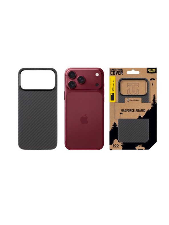 Tactical Tactical MagForce Aramid Tok Apple iPhone 18 Pro Max Black