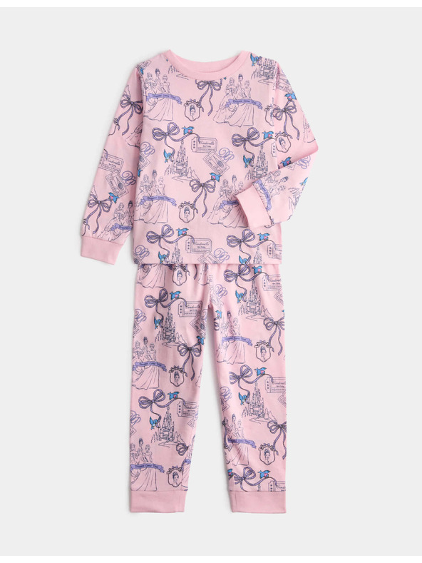 Marks & Spencer Disney Princess™ tiszta pamut pizsi (1-8 év) Marks & Spencer kék
