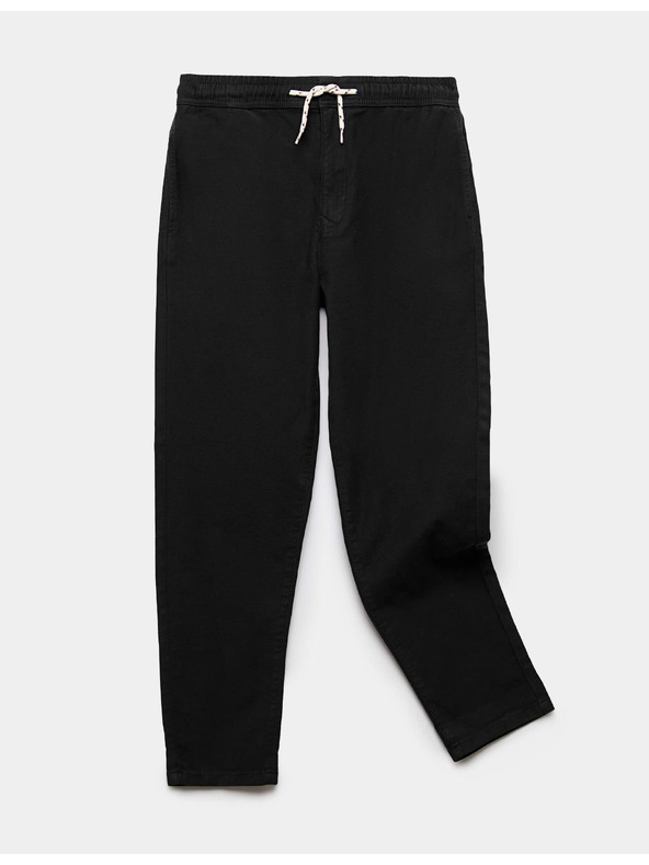 Marks & Spencer Laza chino nadrág magas pamuttartalommal és rugalmas derékrésszel (6–16 éves) Marks & Spencer fekete