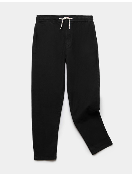 Marks & Spencer Laza chino nadrág magas pamuttartalommal és rugalmas derékrésszel (6–16 éves) Marks & Spencer fekete