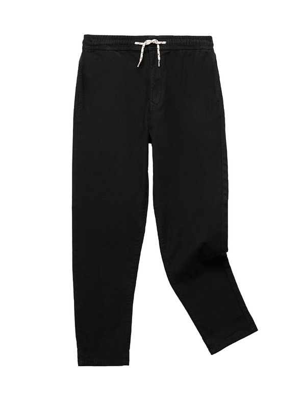 Marks & Spencer Laza chino nadrág magas pamuttartalommal és rugalmas derékrésszel (6–16 éves) Marks & Spencer fekete