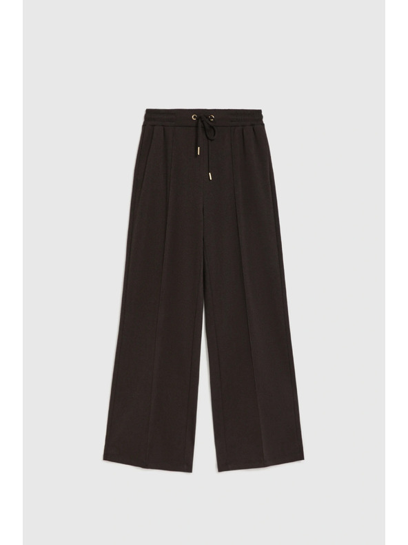 Moodo Barna bő szárú nadrág Moodo