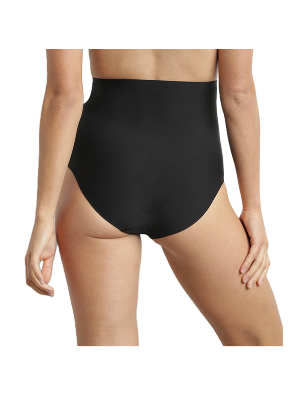 Bellinda INVISIBLE SILHOUETTE HIGH WAIST SLIP - Formálódó női magas derekú alsónadrág - fekete