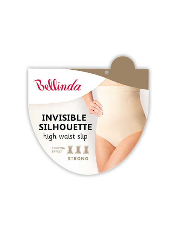 Bellinda INVISIBLE SILHOUETTE HIGH WAIST SLIP - Formálódó női magas derekú alsónadrág - testszínű