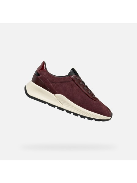 Geox Bordó női sneaker Geox Metropoli