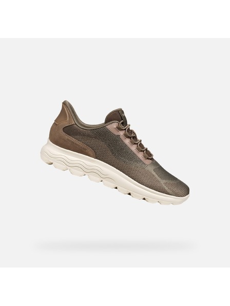 Geox Sötét barna női sneaker Geox Spherica Plus