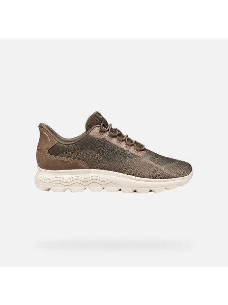 Geox Sötét barna női sneaker Geox Spherica Plus