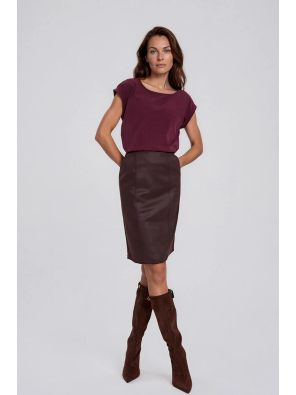 Moodo Ceruza szoknya barna Moodo