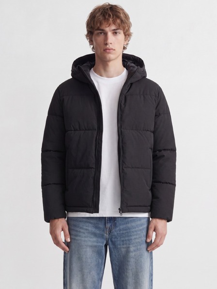 Jack & Jones JJGALAXY férfi téli steppelt dzseki black