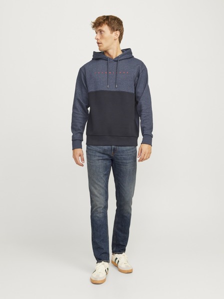 Jack & Jones JJICLARK kék férfi regular fit farmer