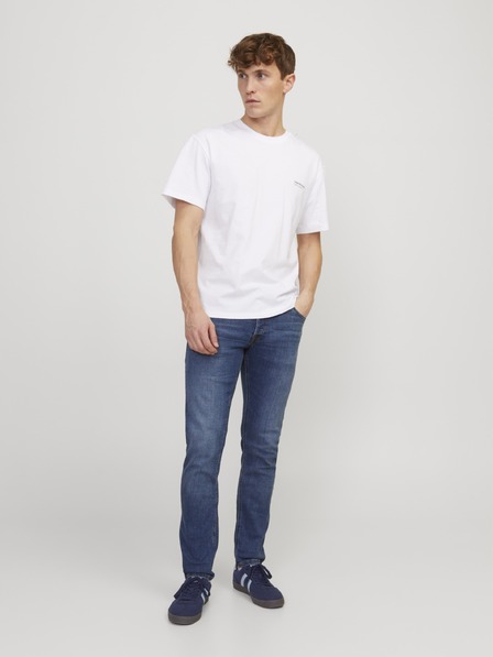 Jack & Jones JJIGlenn JJOriginal kék slimfit farmer