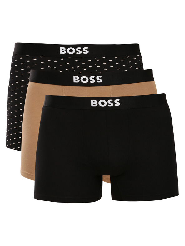 BOSS Három darabos csomag - BOSS férfi boxeralsó többszínű