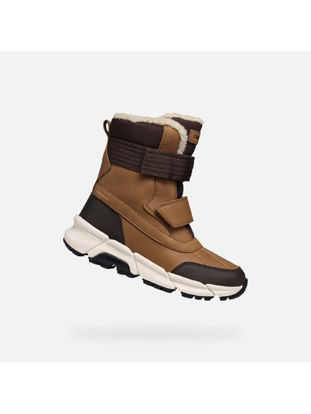Geox Barna fiú bokacsizma Geox Flexyper Plus