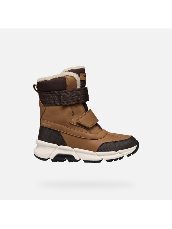 Geox Barna fiú bokacsizma Geox Flexyper Plus