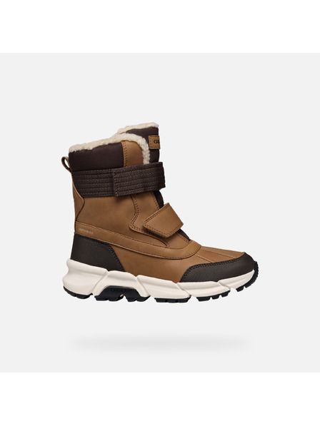 Geox Barna fiú bokacsizma Geox Flexyper Plus
