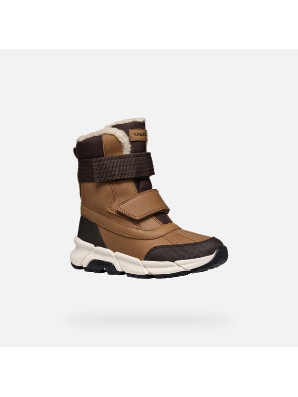 Geox Barna fiú bokacsizma Geox Flexyper Plus