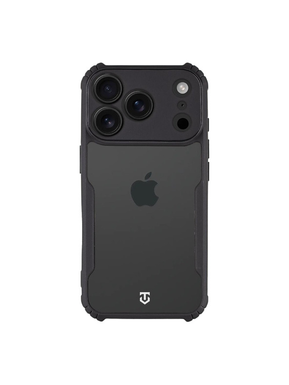 Tactical Tactical Quantum Stealth Tok Apple iPhone 18 Pro Clear/Black számára